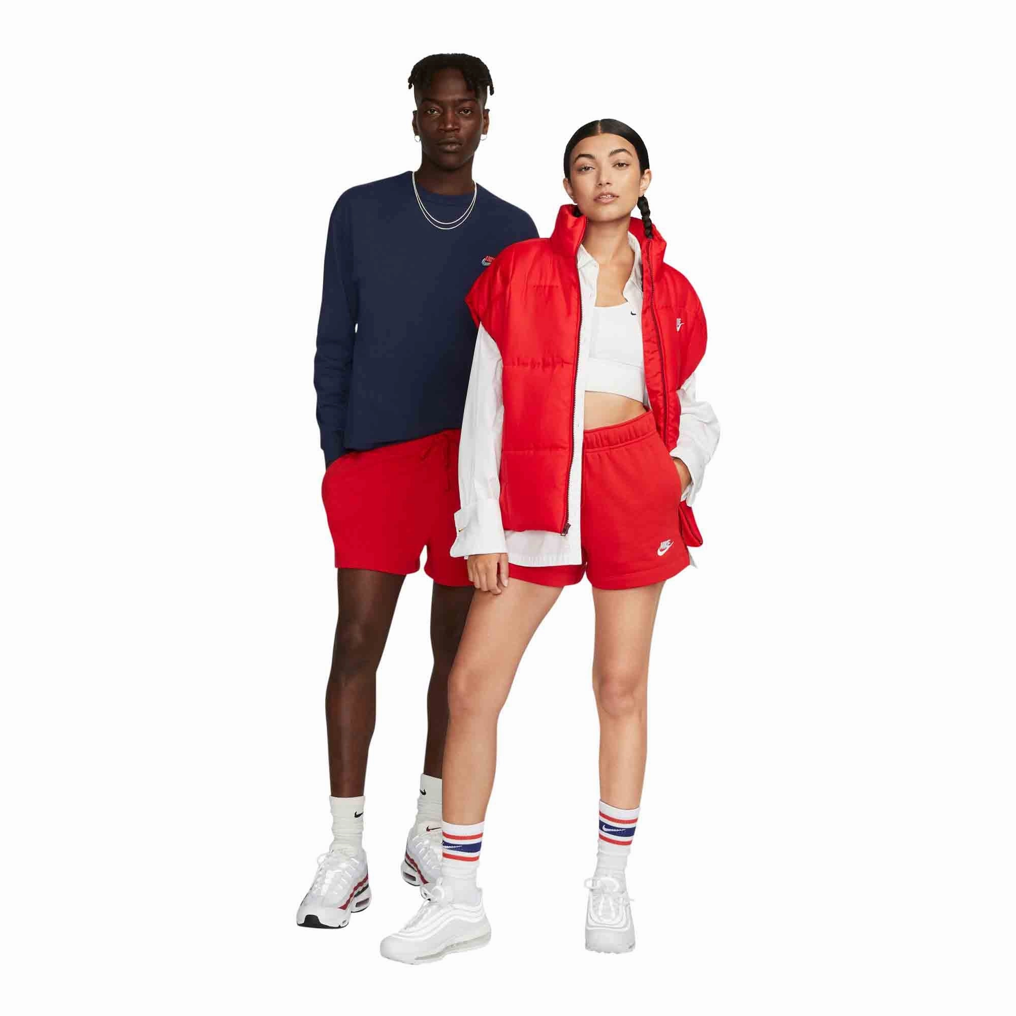 Nike Sportswear Club Fleece Women's Mid-Rise Shorts Breath Skin
