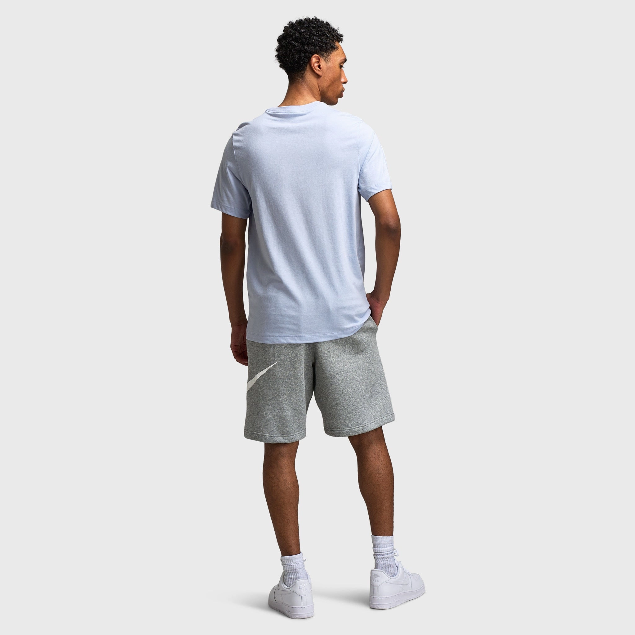 communication Nike Sportswear Club T-shirt Ghost / White