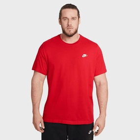 logoed Nike Sportswear Club T-shirt University Red / White