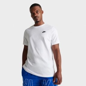 Nike Sportswear Club T-shirt White / Black Non Chafing Seams