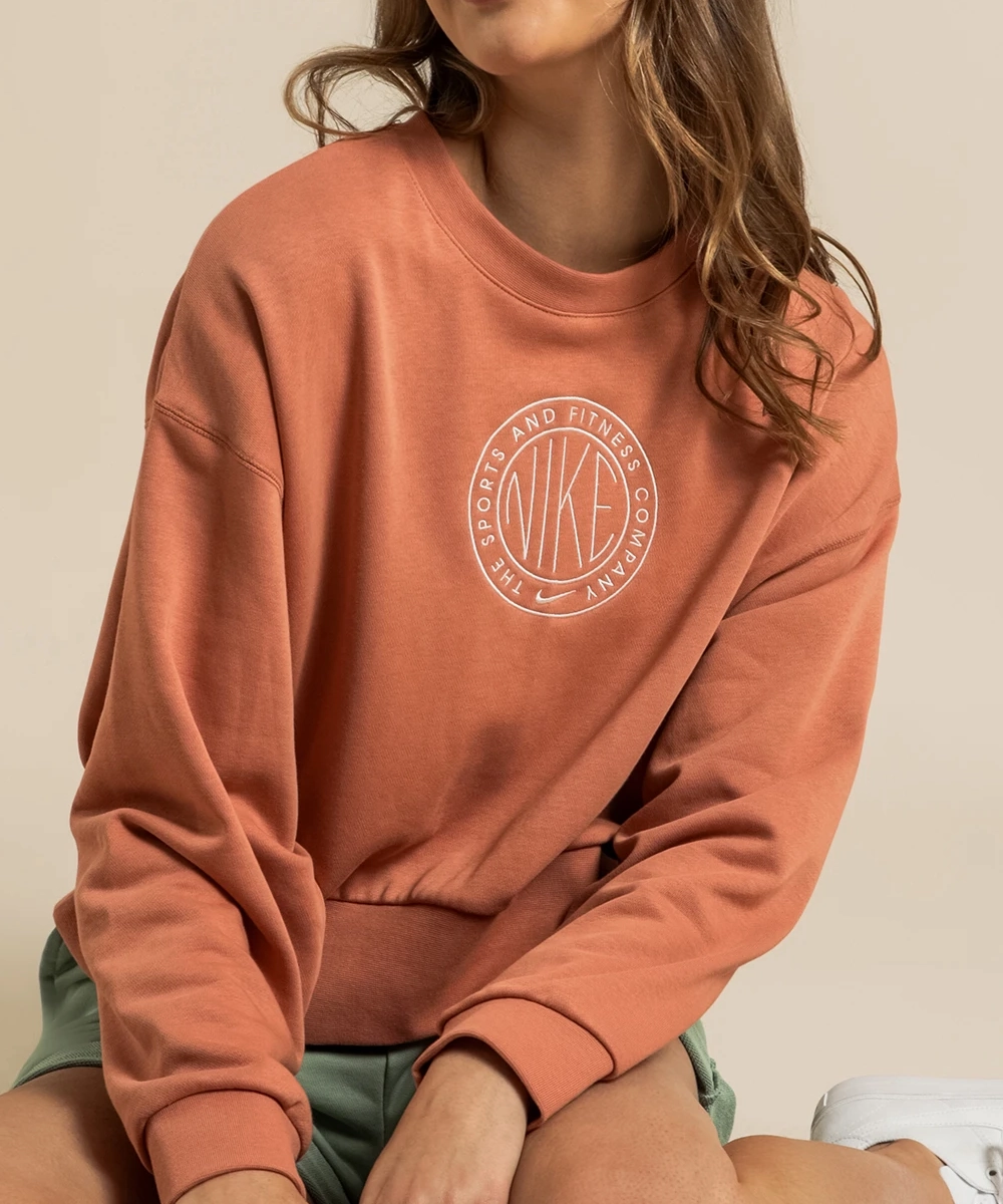 Vision Glow Nike Sportswear Femme Crew Jumper (Terra Blush)