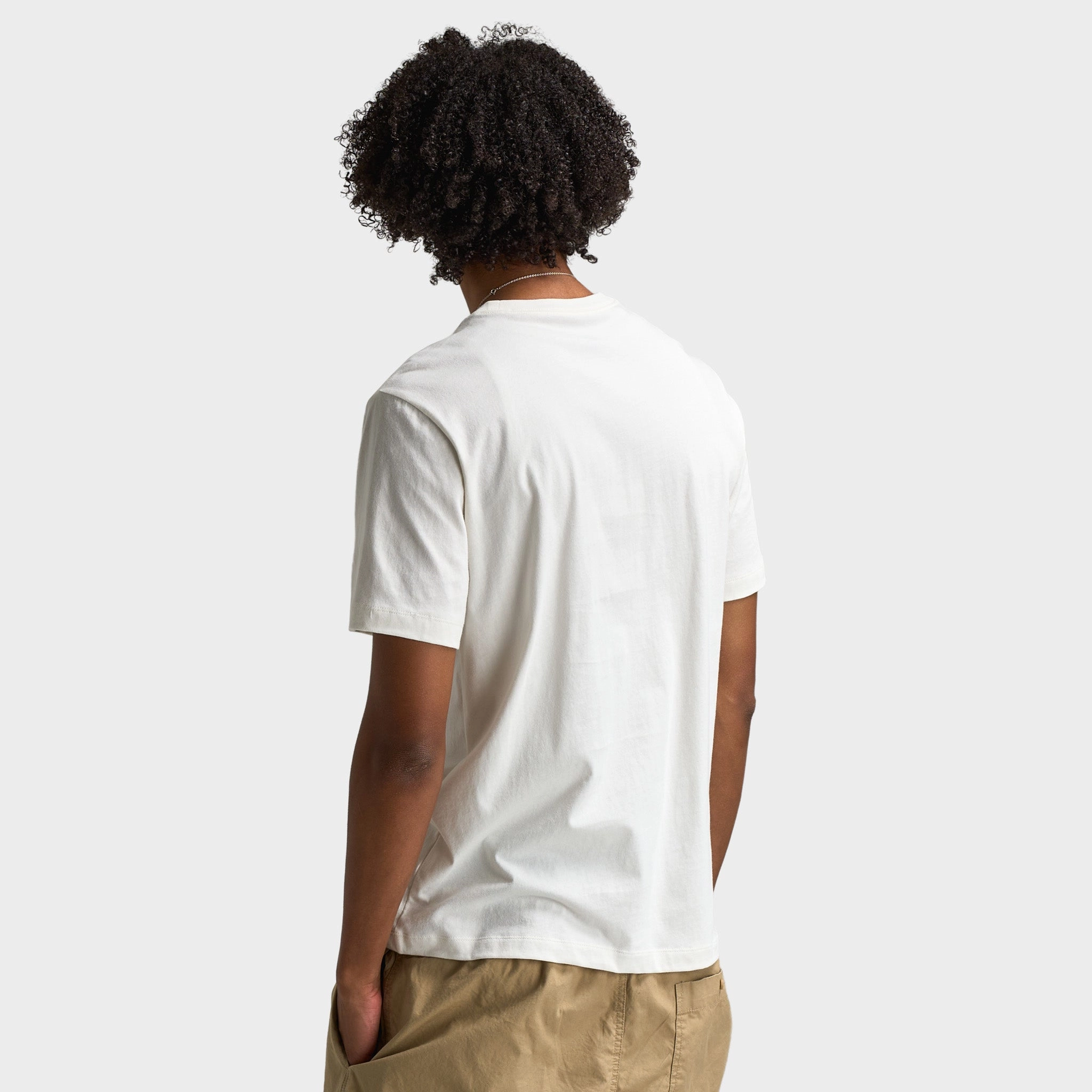 Flexible Shoulder Design Nike Sportswear Just Do It Graphic T-Shirt / Sail