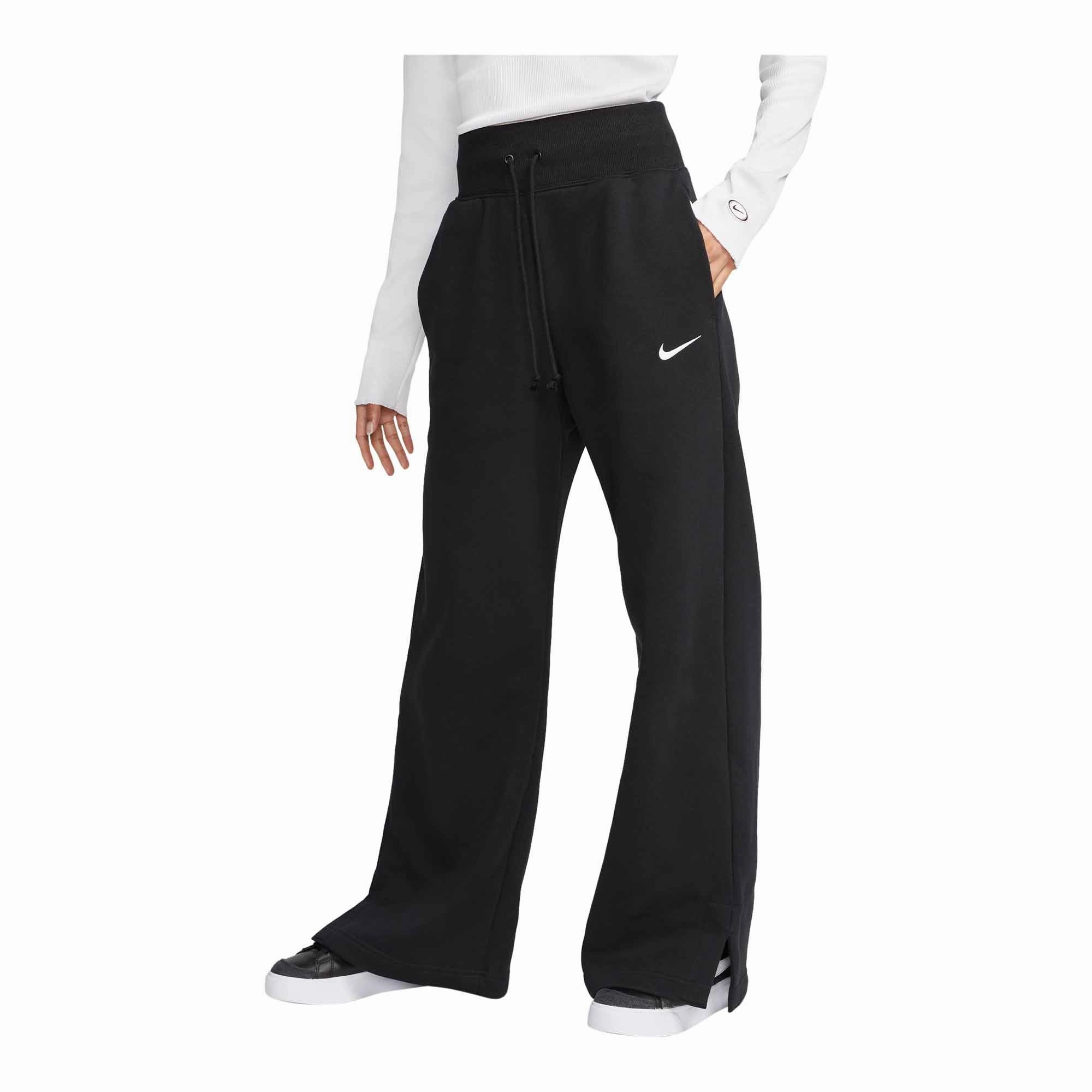Nike Sportswear Phoenix Fleece Women's High-Waisted Wide-Leg Sweatpants Adjustable Waistband