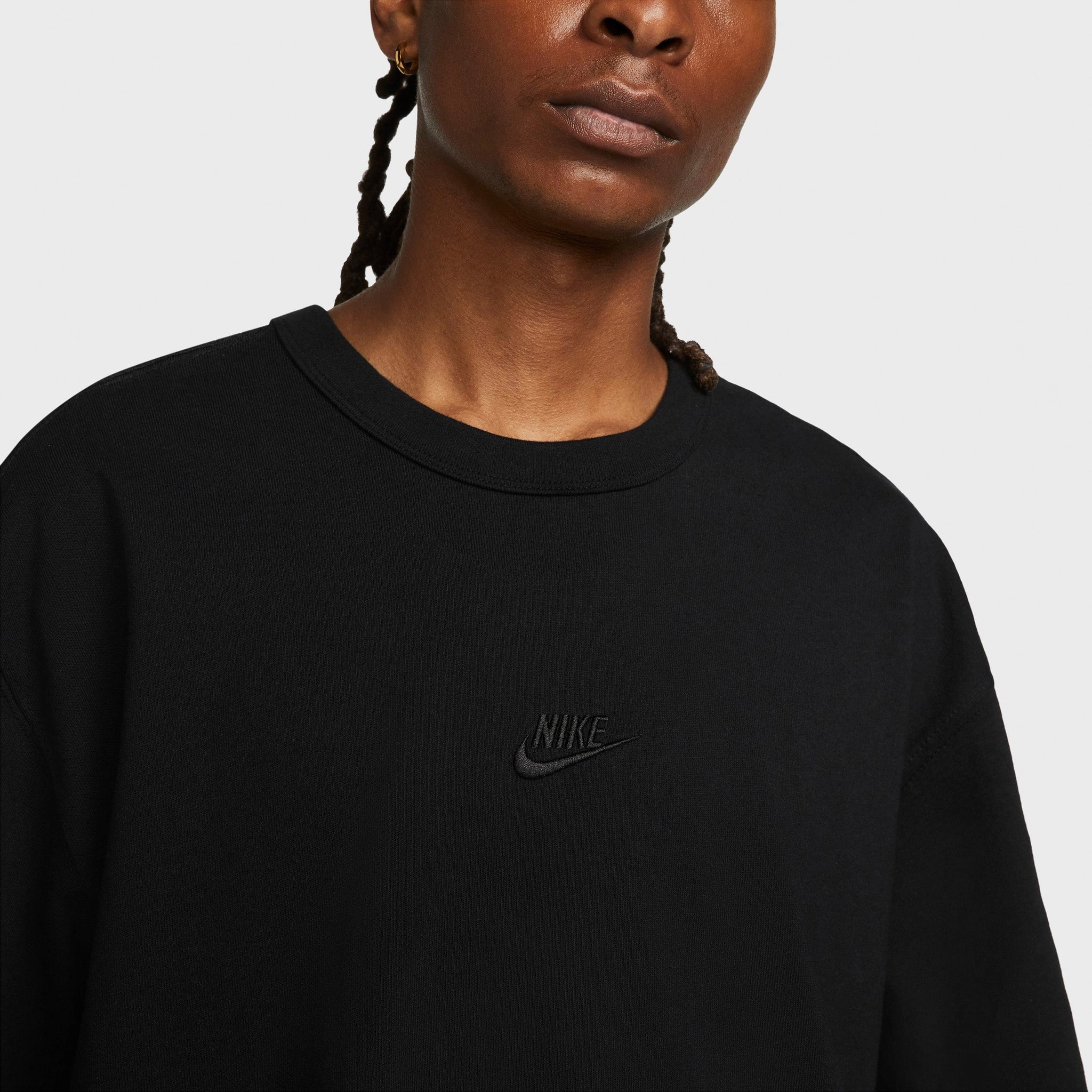 Travel Smooth Thermoregulating Material Nike Sportswear Premium Essentials T-shirt / Black