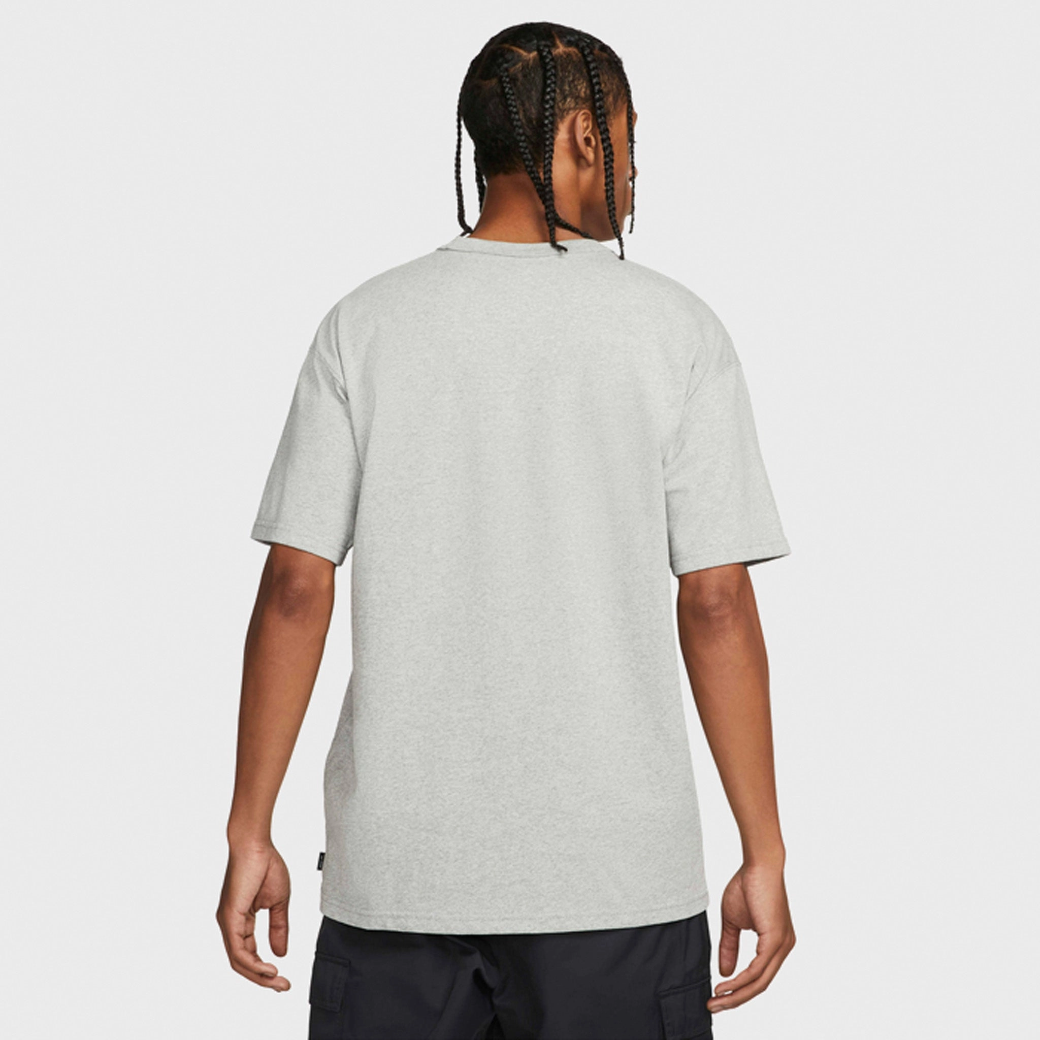 Reinforced Shoulders rural scene Nike Sportswear Premium Essentials T-shirt / Dark Grey Heather