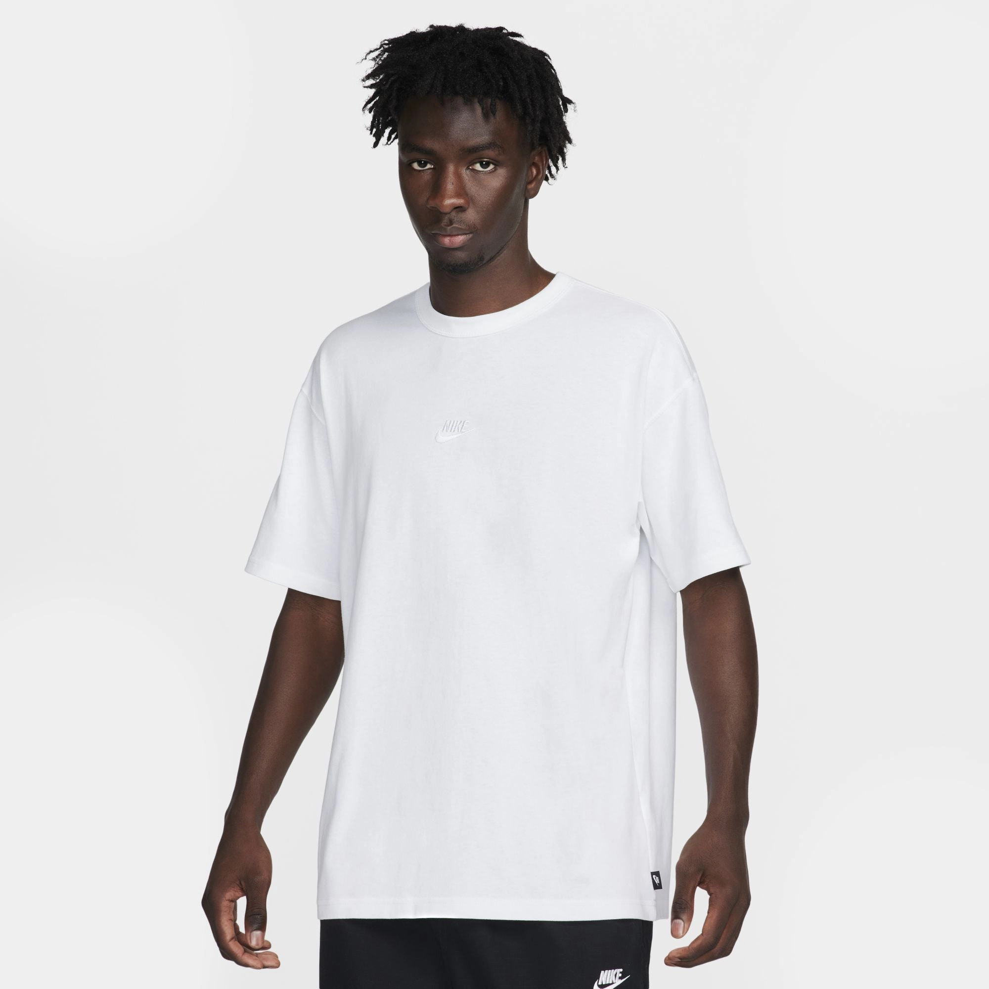 Eco Friendly Dye Reconnaissance - suitable Nike Sportswear Premium Essentials T-Shirt White / White