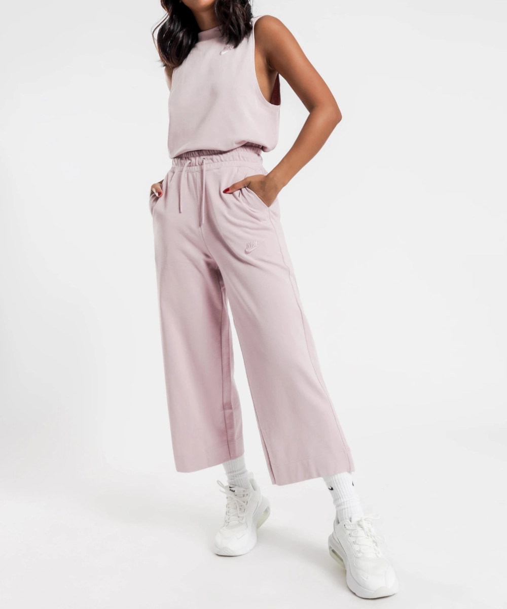 Functional Fit LightweightTextile Nike Sportswear Sleeveless Jersey Tunic (Plum Chalk)