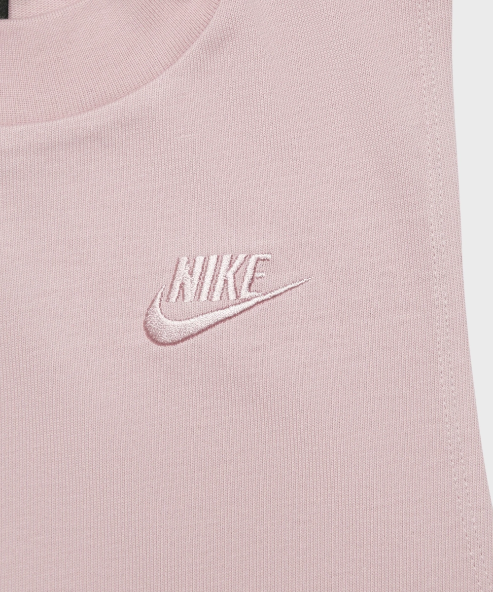 Nike Sportswear Sleeveless Jersey Tunic (Plum Chalk) SoftTouch
