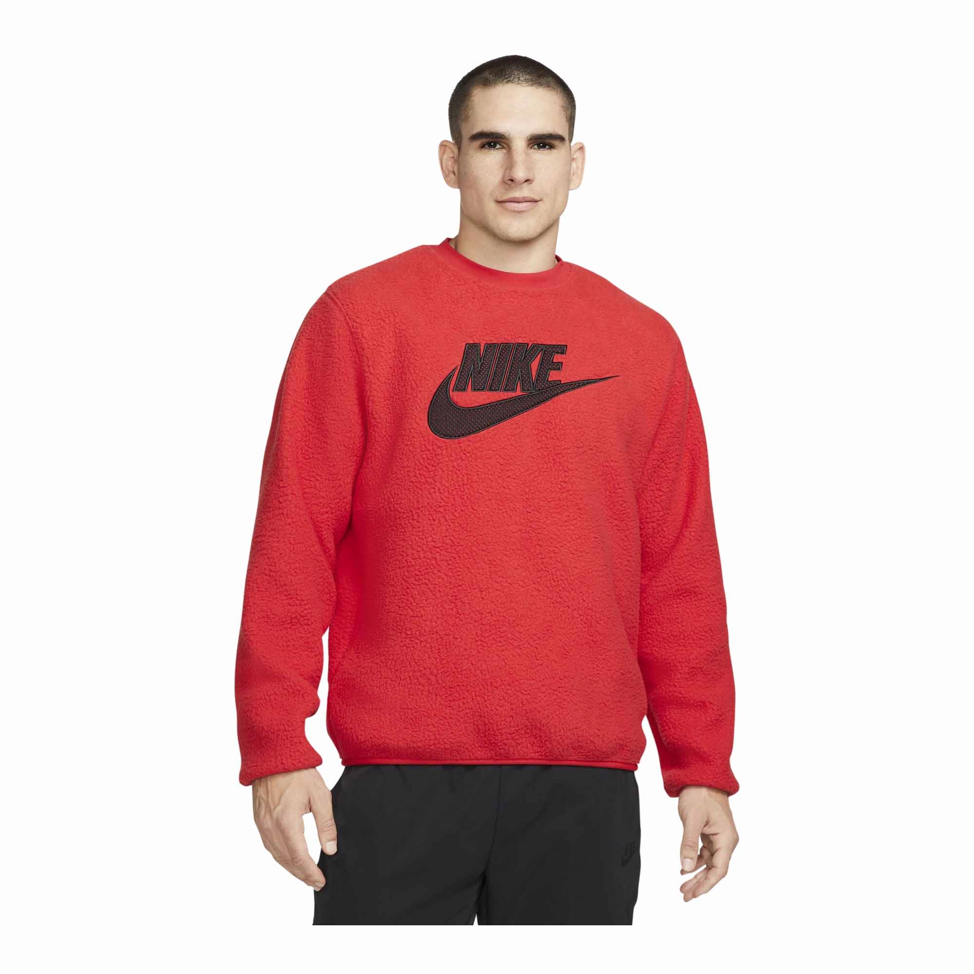 Nike Sportswear Stele Essentials  Men's Fleece Crew Korean Fresh