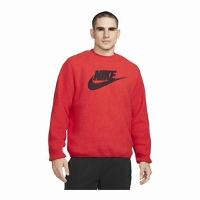 Nike Sportswear Stele Essentials  Men's Fleece Crew NonSlipGrip Utility Mode