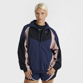 Nike Sportswear Women's Oversized Track Jacket Midnight Navy / Black City Wear
