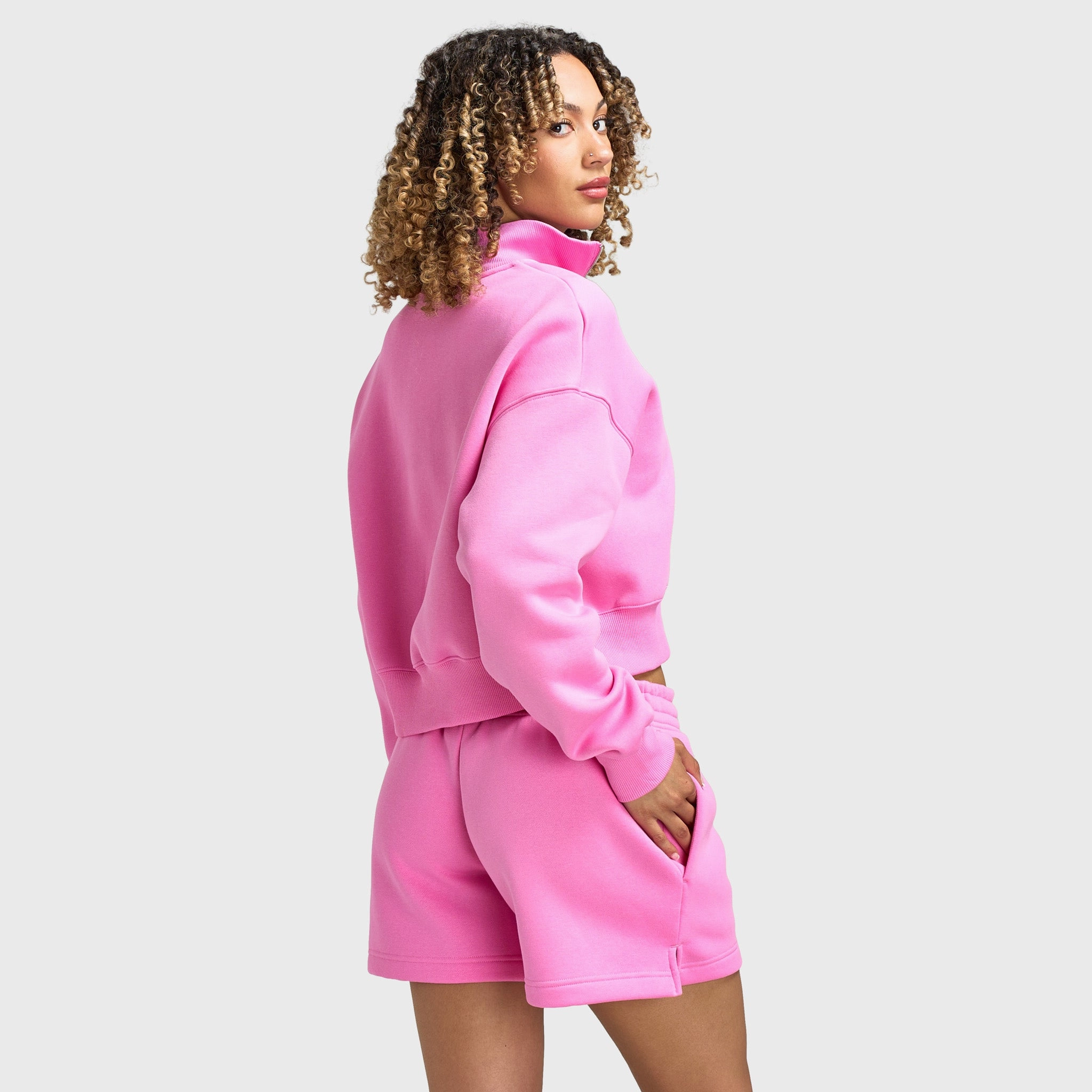 Nike Sportswear Women's Phoenix Fleece Half Zip Cropped Swea Versatile Layering Options