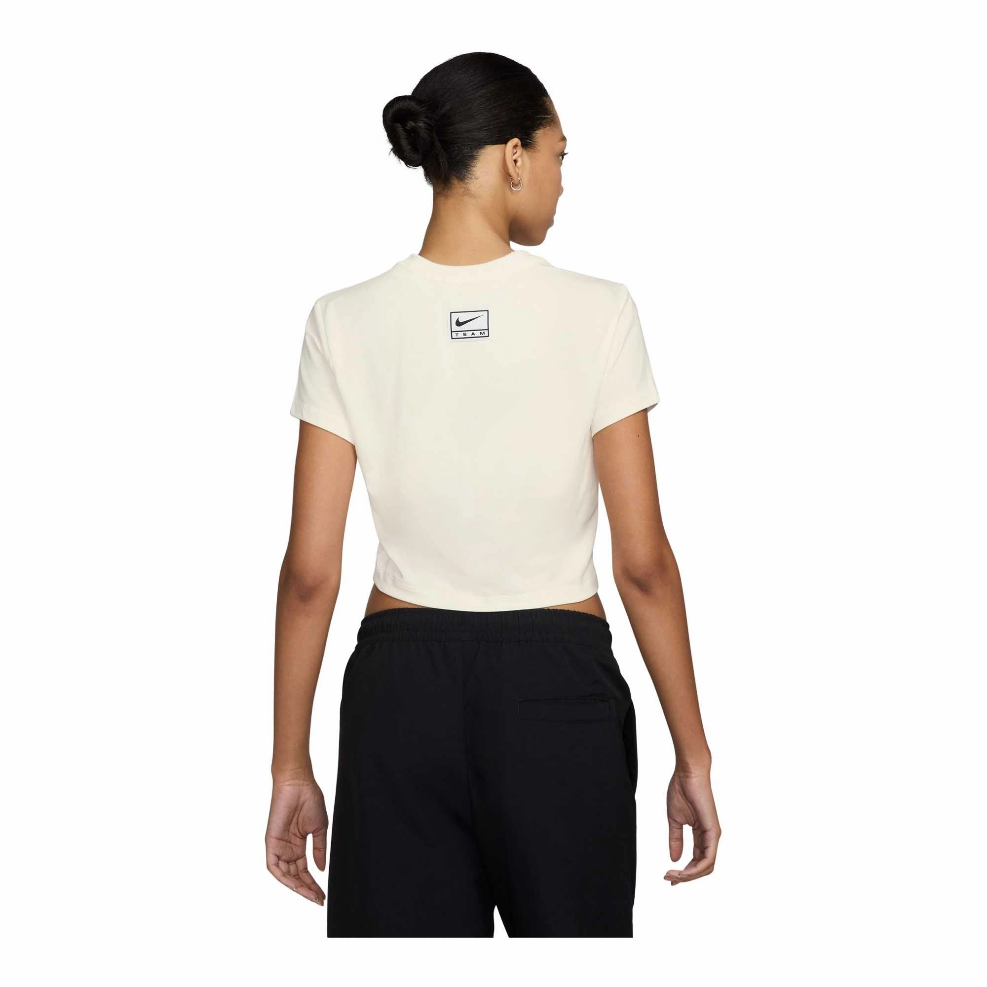 NonRestrictive Cut Beauty Glow Nike Sportswear Women's Slim Cropped T-Shirt