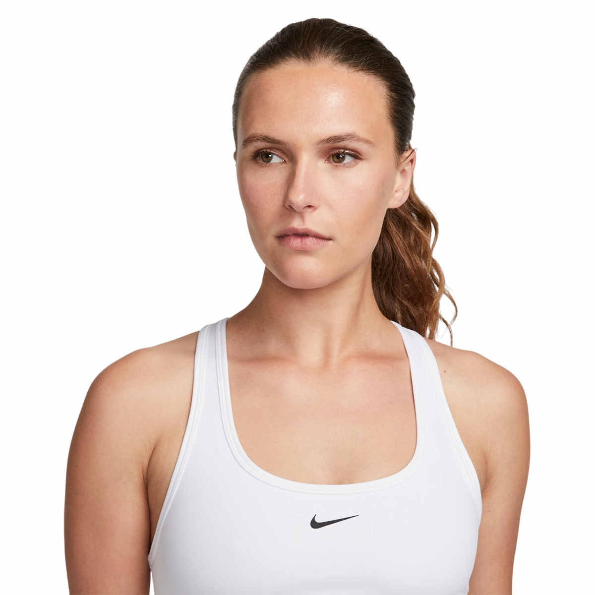 Nike Swoosh Bra Flatlock stitching