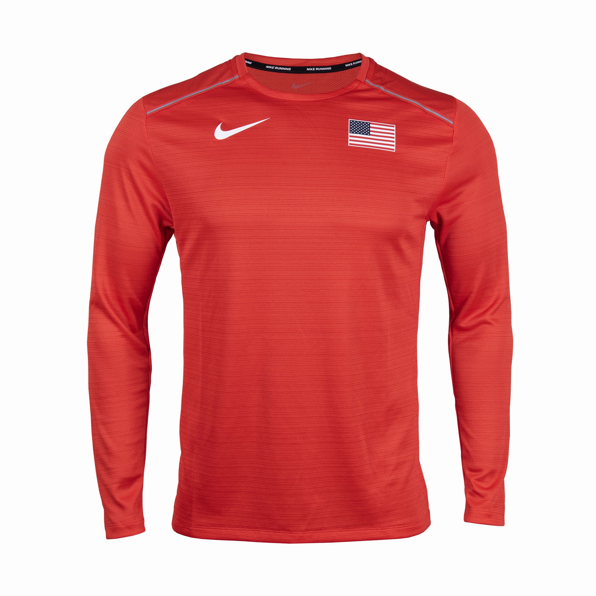 Warm Nike Team USA Men's Long Sleeve Miler Top
