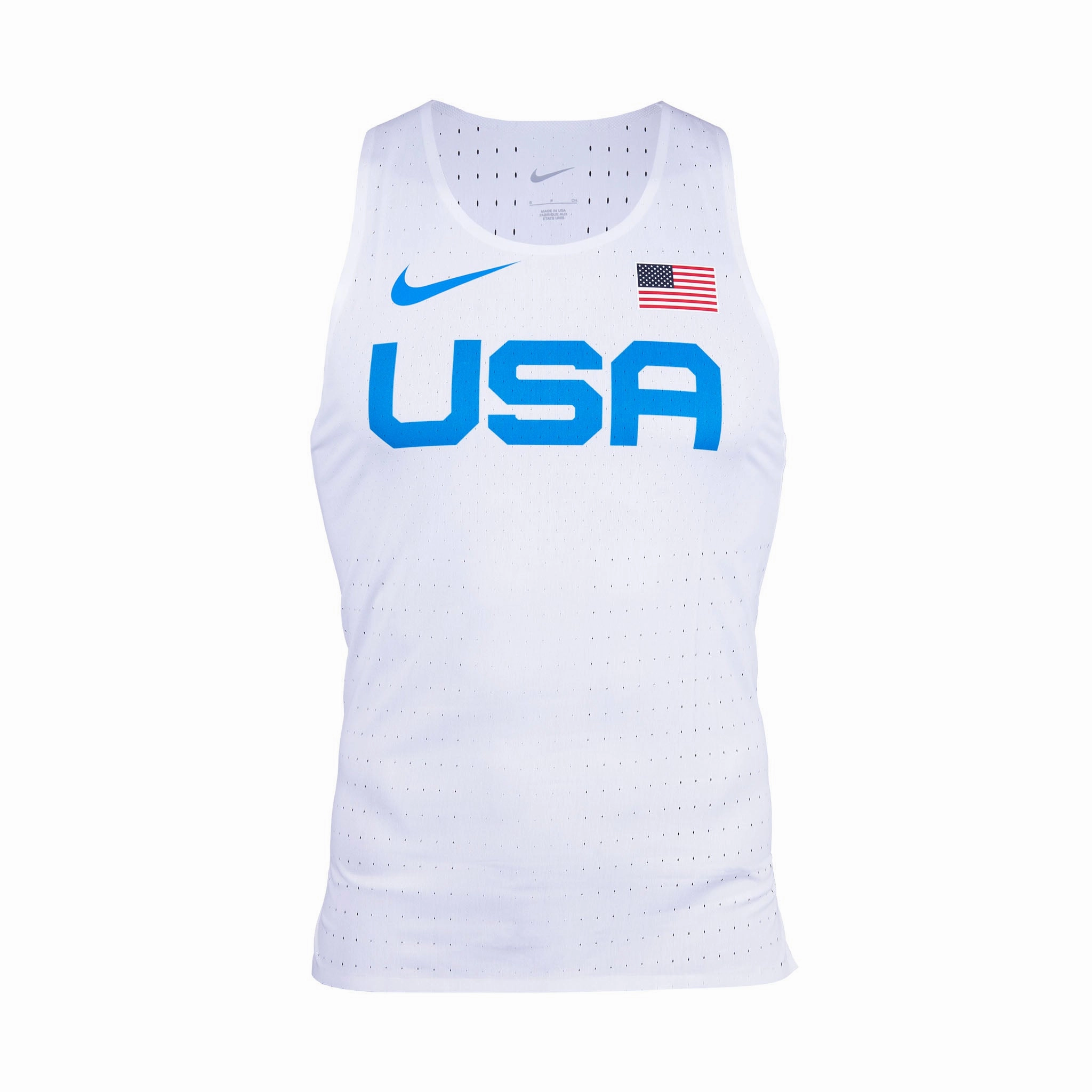 Nike Team USA Men's Marathon Singlet amphibious operation