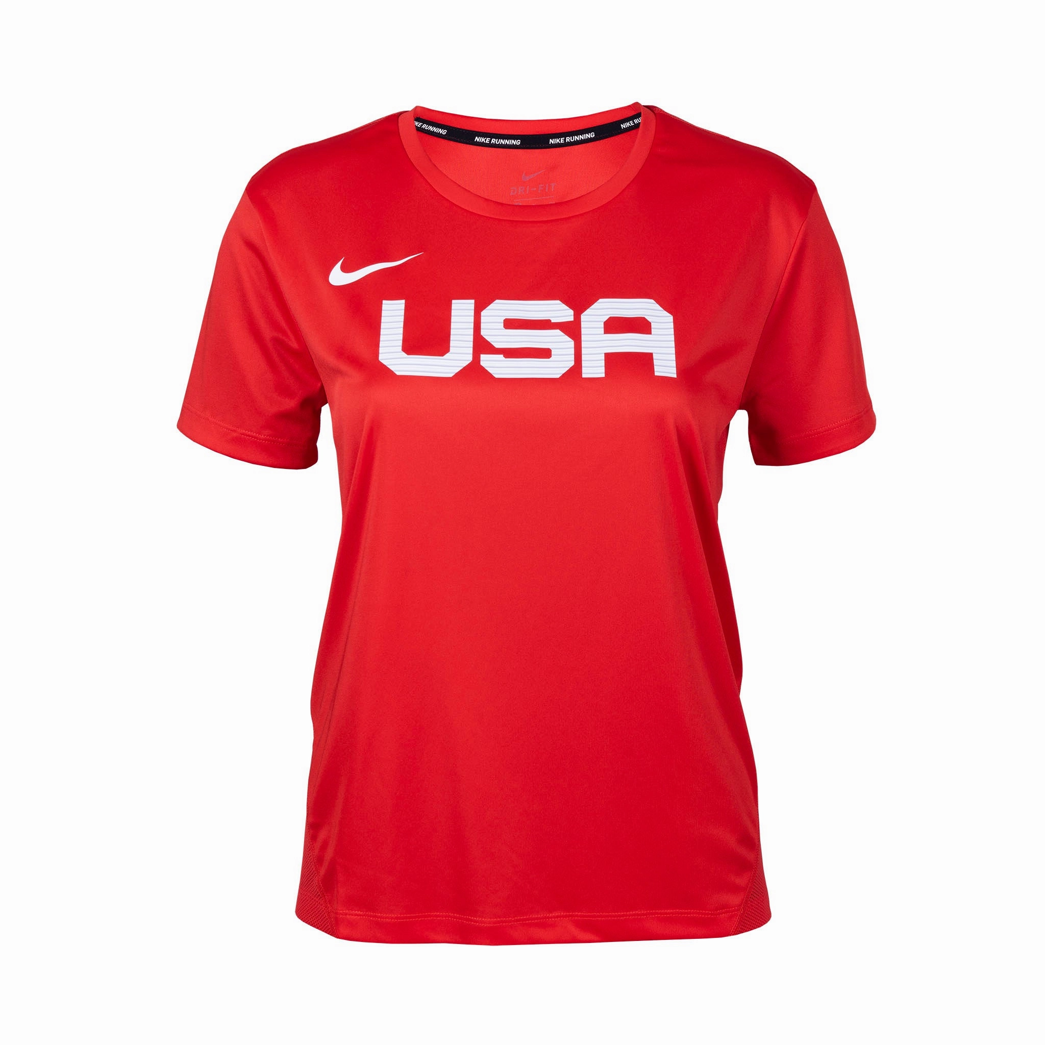 Thermal Regulating Fabric Thermochromic Color Shift Tech Nike Team USA Women's Miler T-Shirt