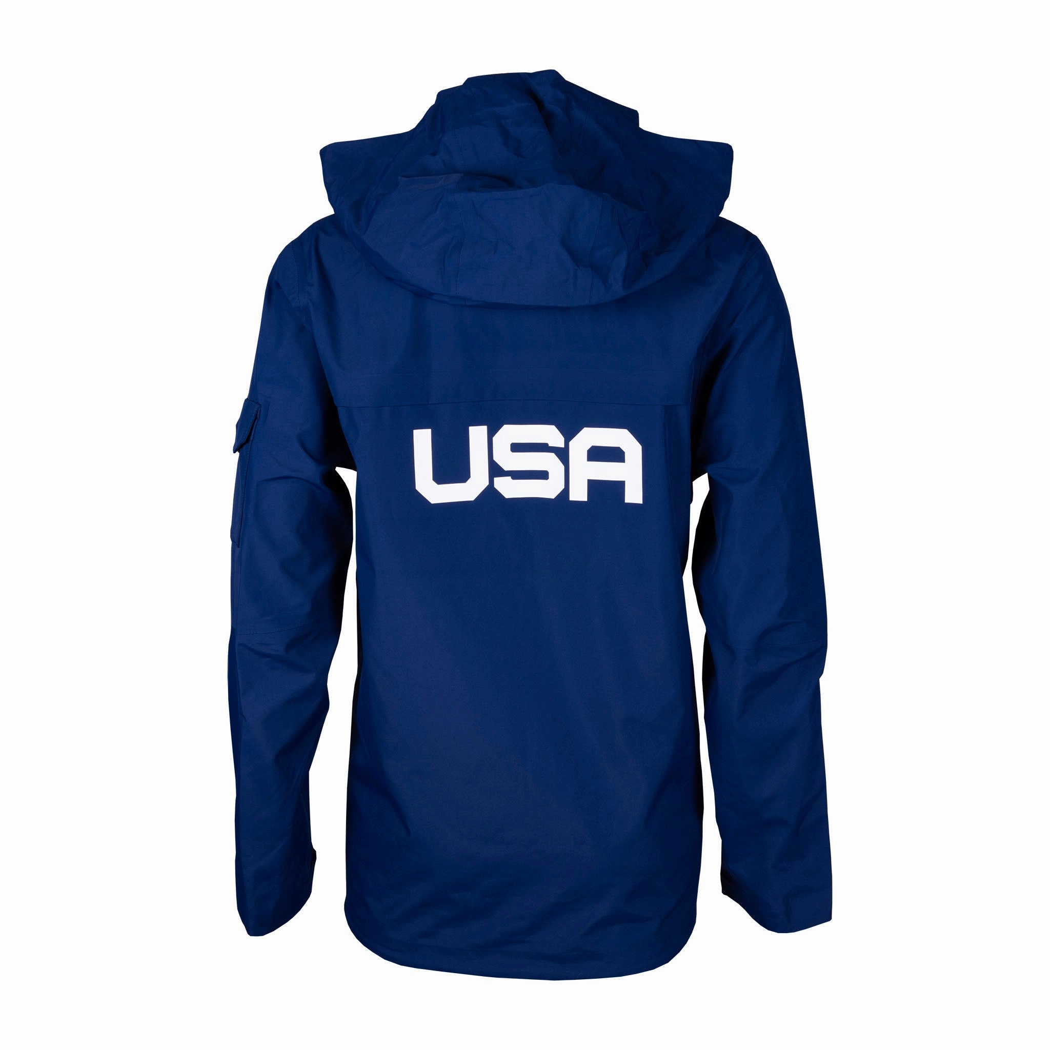 Nike Team USA Women's Rain Jacket Zipper Closure System