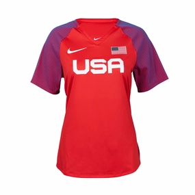 Basic Wardrobe Soft Touch Nike Team USA Women's Throw Top