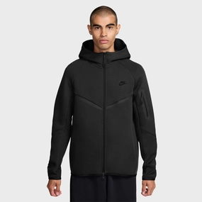 Nike Tech Fleece Full-Zip Windrunner Hoodie Black / Black Durable Blends cricket pitch