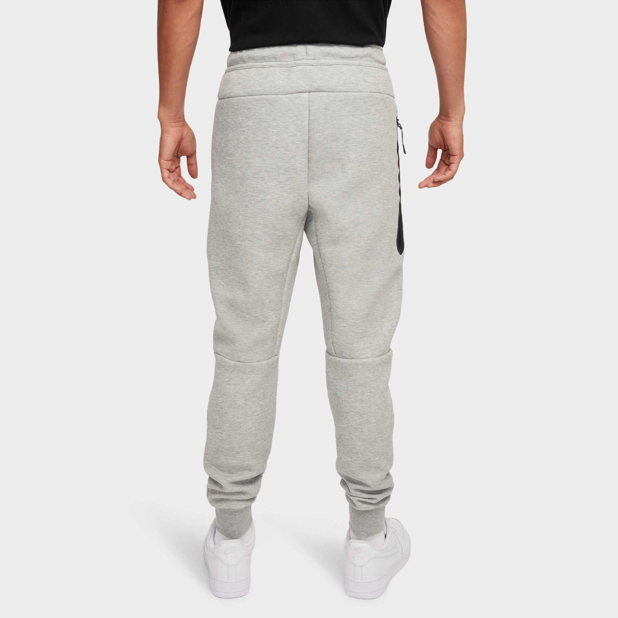 Nike Tech Fleece Joggers Dark Grey Heather / Black Chic Look