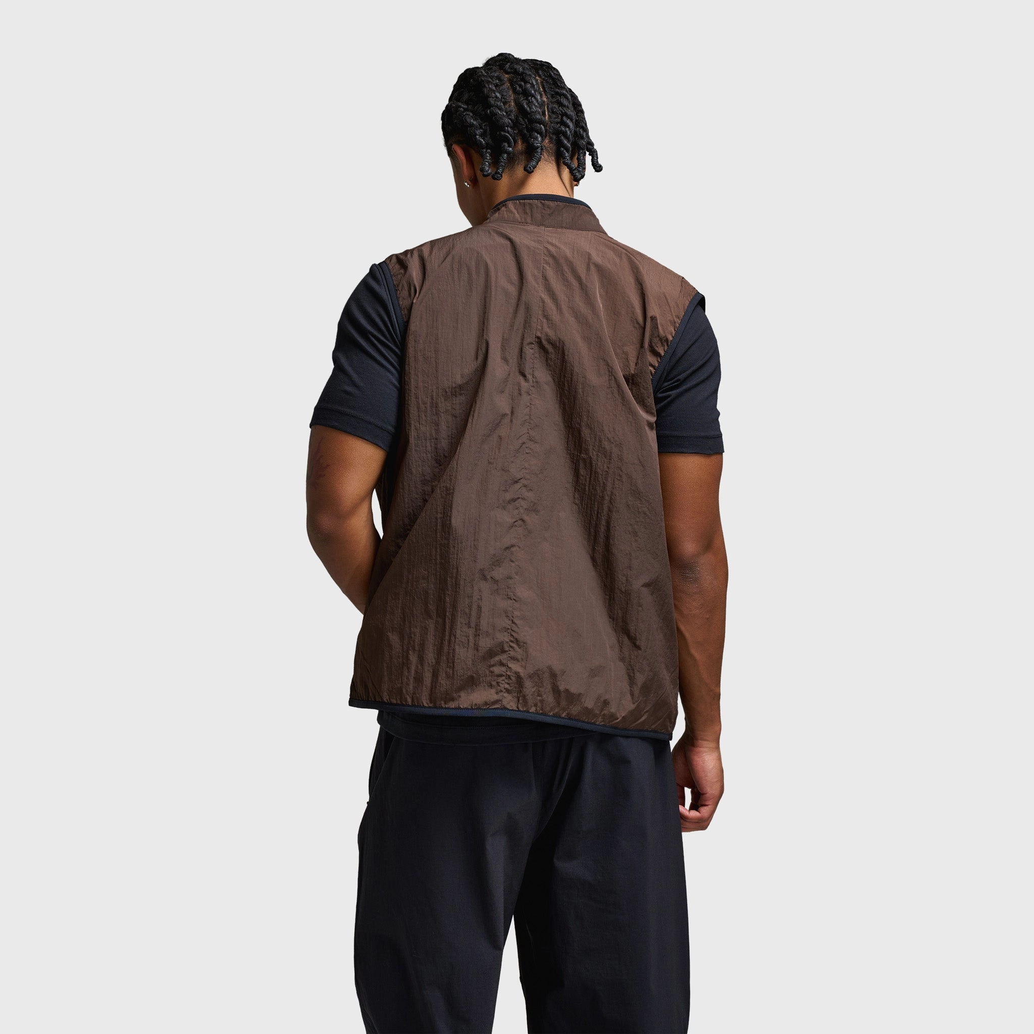 Nike Tech Woven Vest Baroque Brown / Baroque Brown - Black Street Fit pricing venue