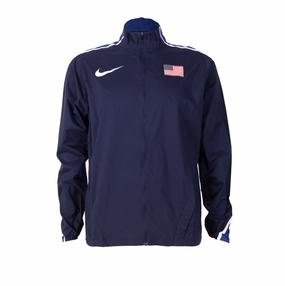 Teflon Coated Odor Resistant Nike USA Men's Official Rio Team Woven Jacket