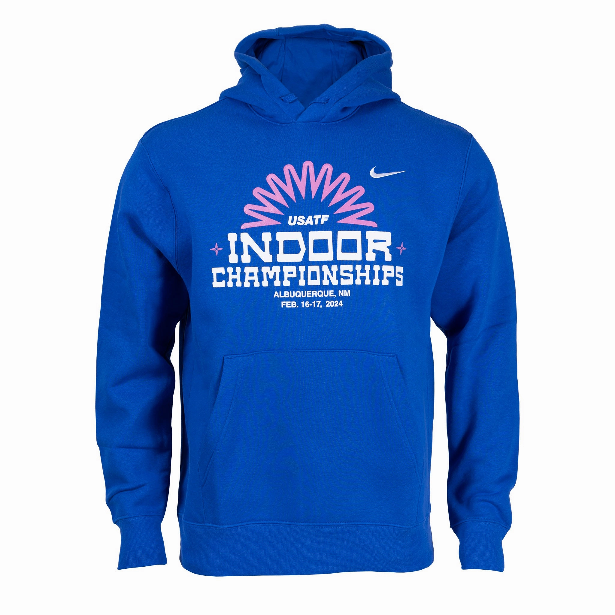 Ergonomic Armhole Cut Nike USATF 2024 Indoor Championships Hoodie