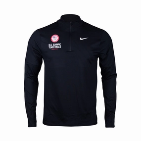 Nike USATF 2024 U.S. Olympic Team Trials Element Half-Zip Mold Resistant Coating Bonded seams