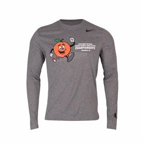Nike USATF Adult 2025 JOTF Legend Long Sleeve T-Shirt Coastal town simple design