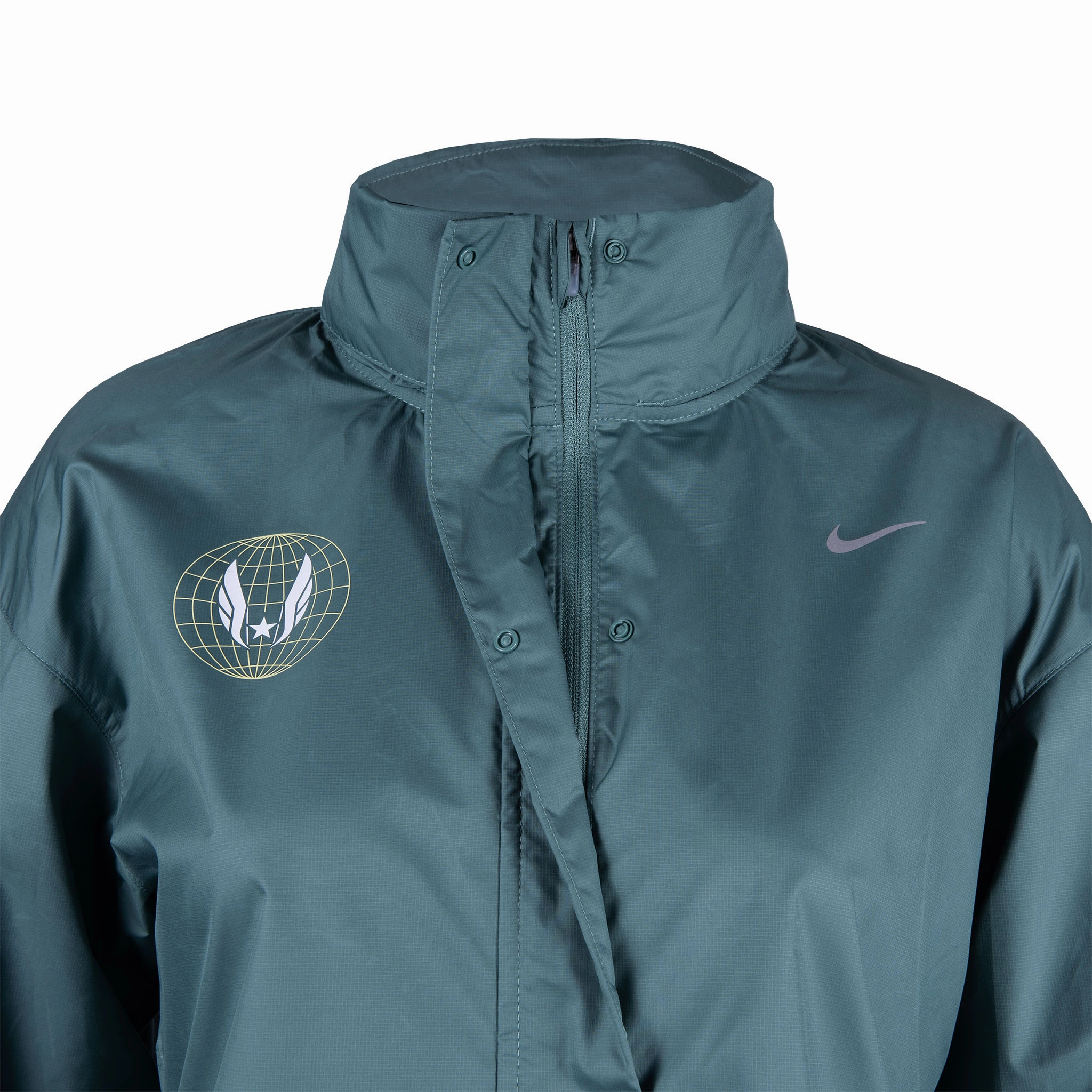 Nike USATF Fast Repel Women's Running Jacket Wool blend Anti Static Finish