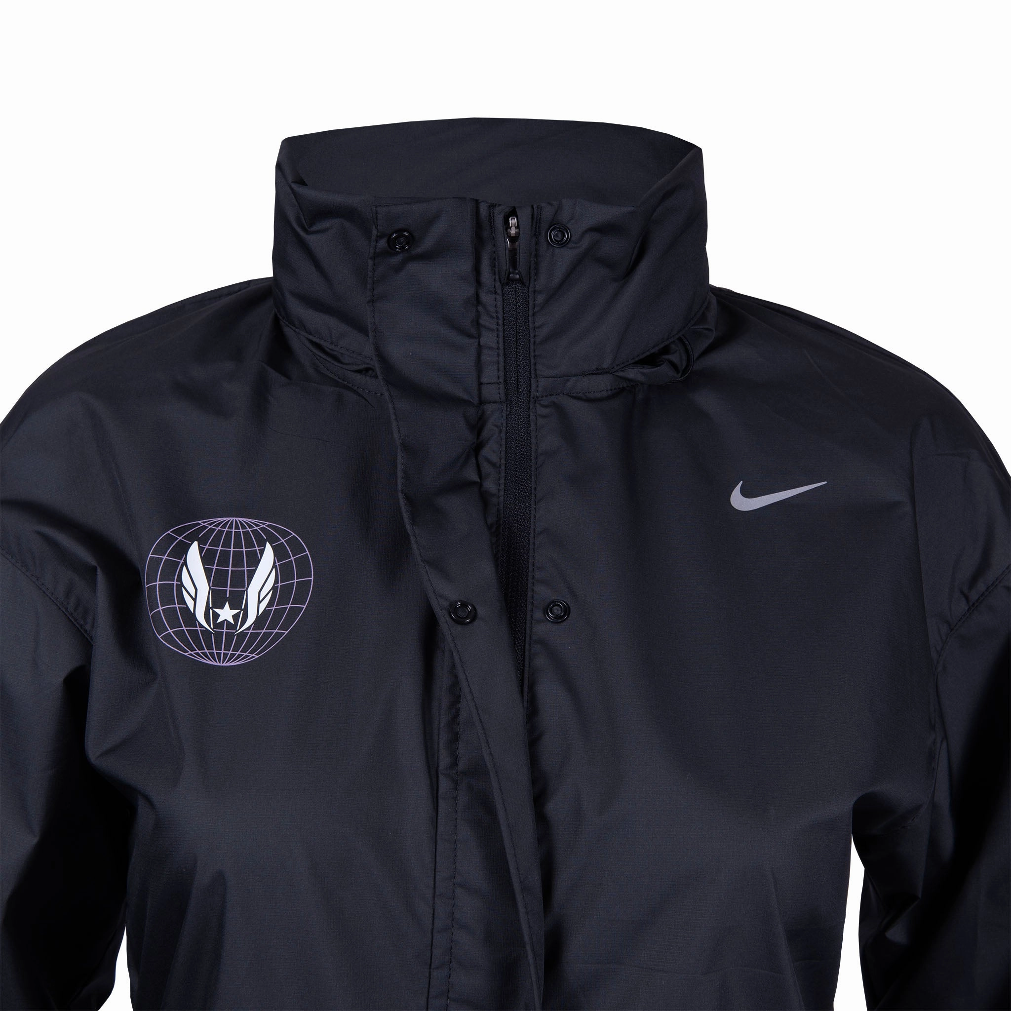Nike USATF Fast Repel Women's Running Jacket Holiday Trip High Tensile Reinforcement