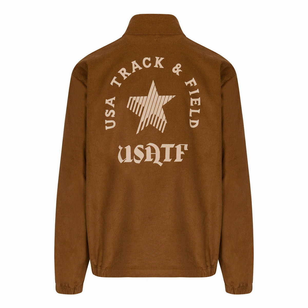 Tear Resistant Material Dry Fast Nike USATF Men's Corduroy Harrington Jacket