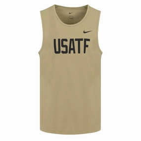 Bound Hem Reconfigurable Nike USATF Men's DRI-FIT Hyverse Tank