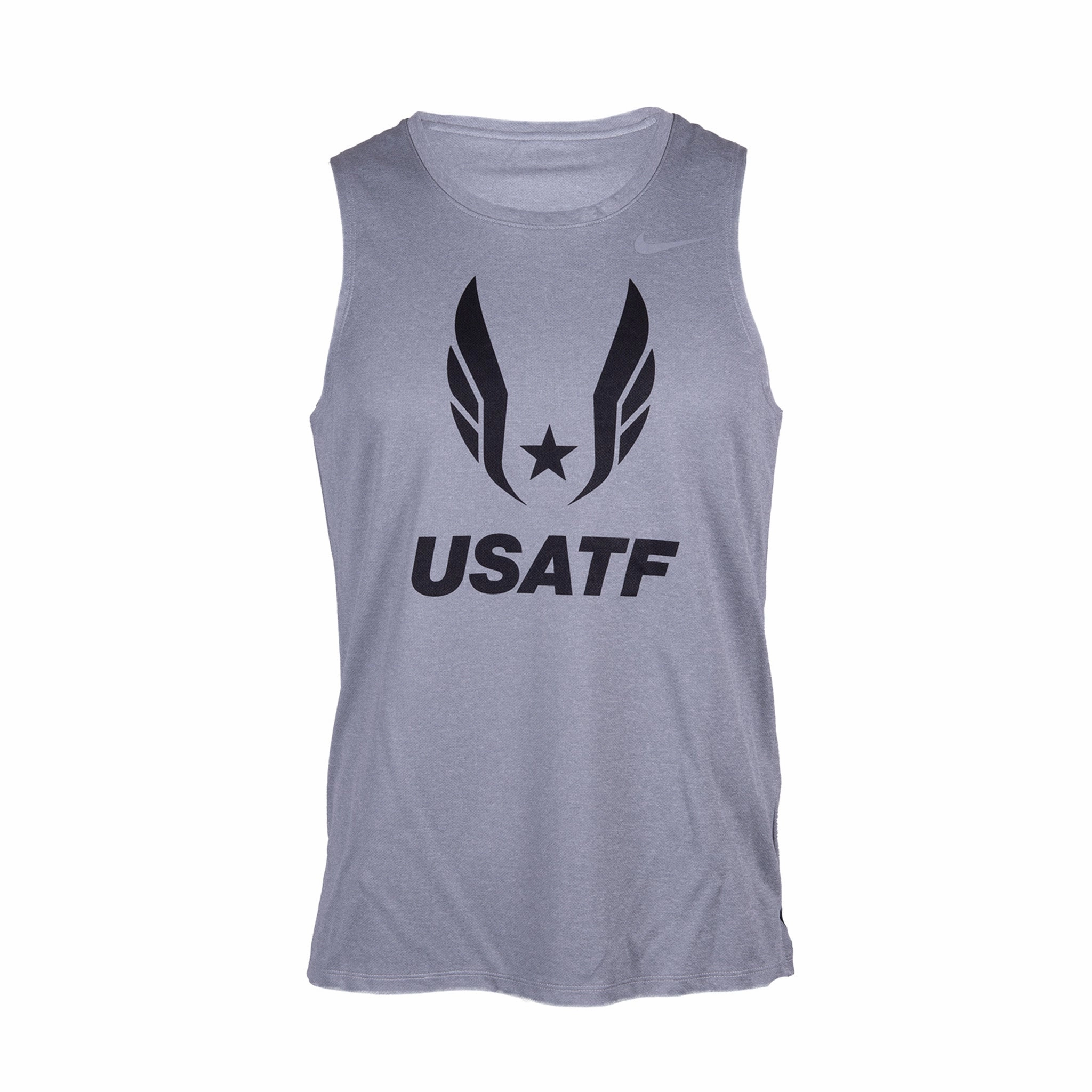 Sun Safe Moisture Control Technology Nike USATF Men's DRI-FIT Miler Tank