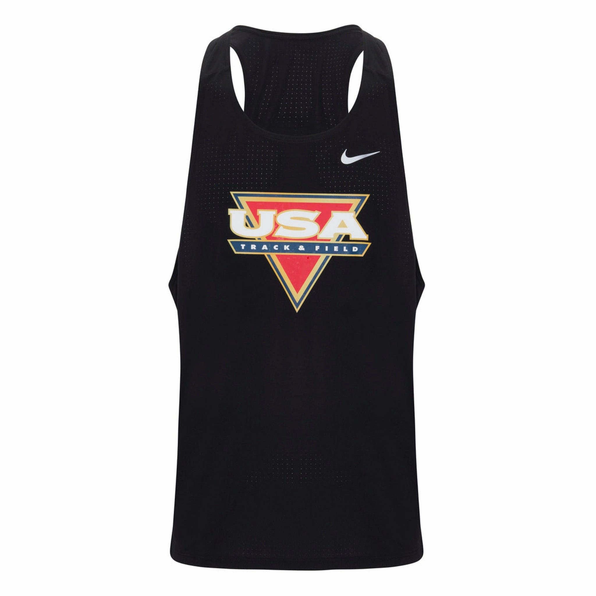 Abrasion Resistant Surface Quick Lightness Nike USATF Men's Fast Dri-FIT Running Singlet