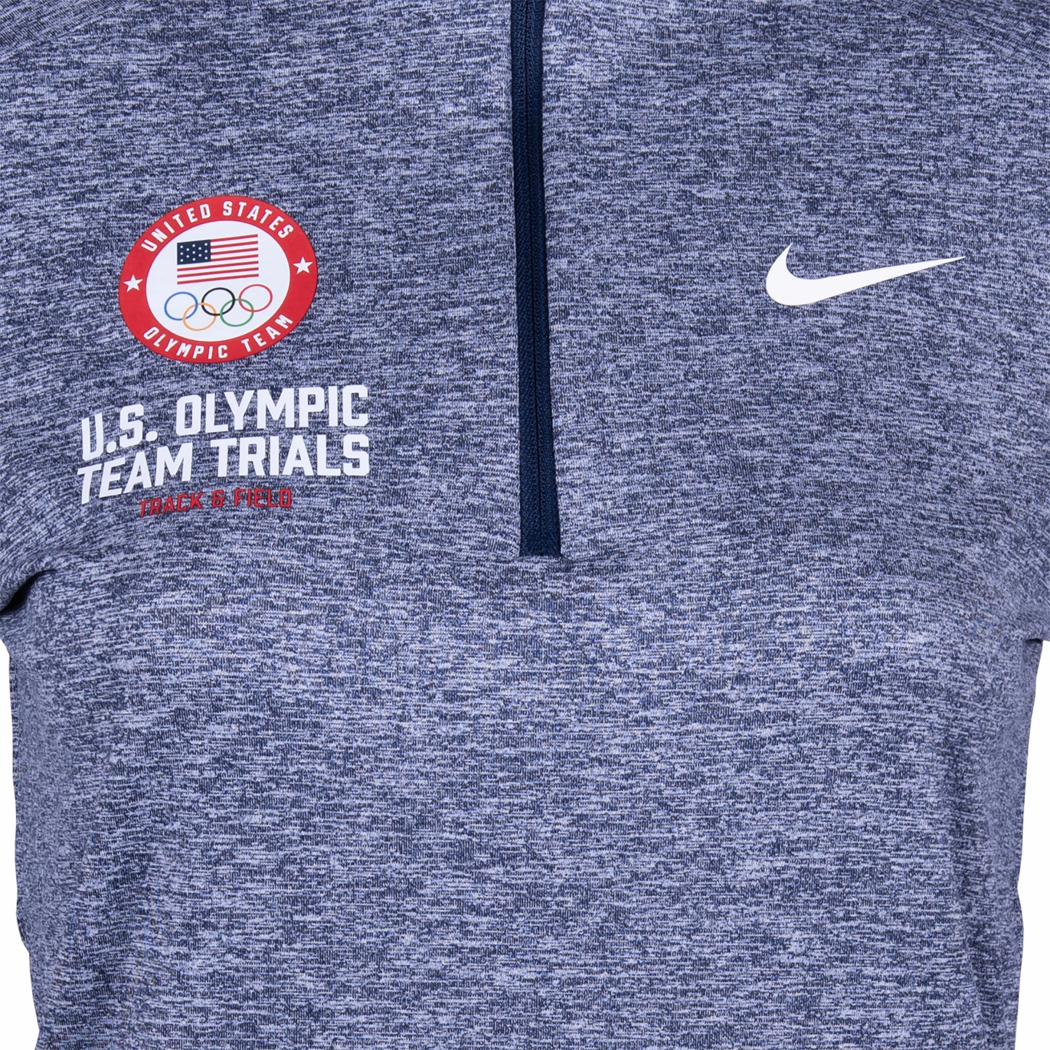 Nike USATF Women's 2024 U.S. Olympic Team Trials Element Half-Zip Eco friendly materials