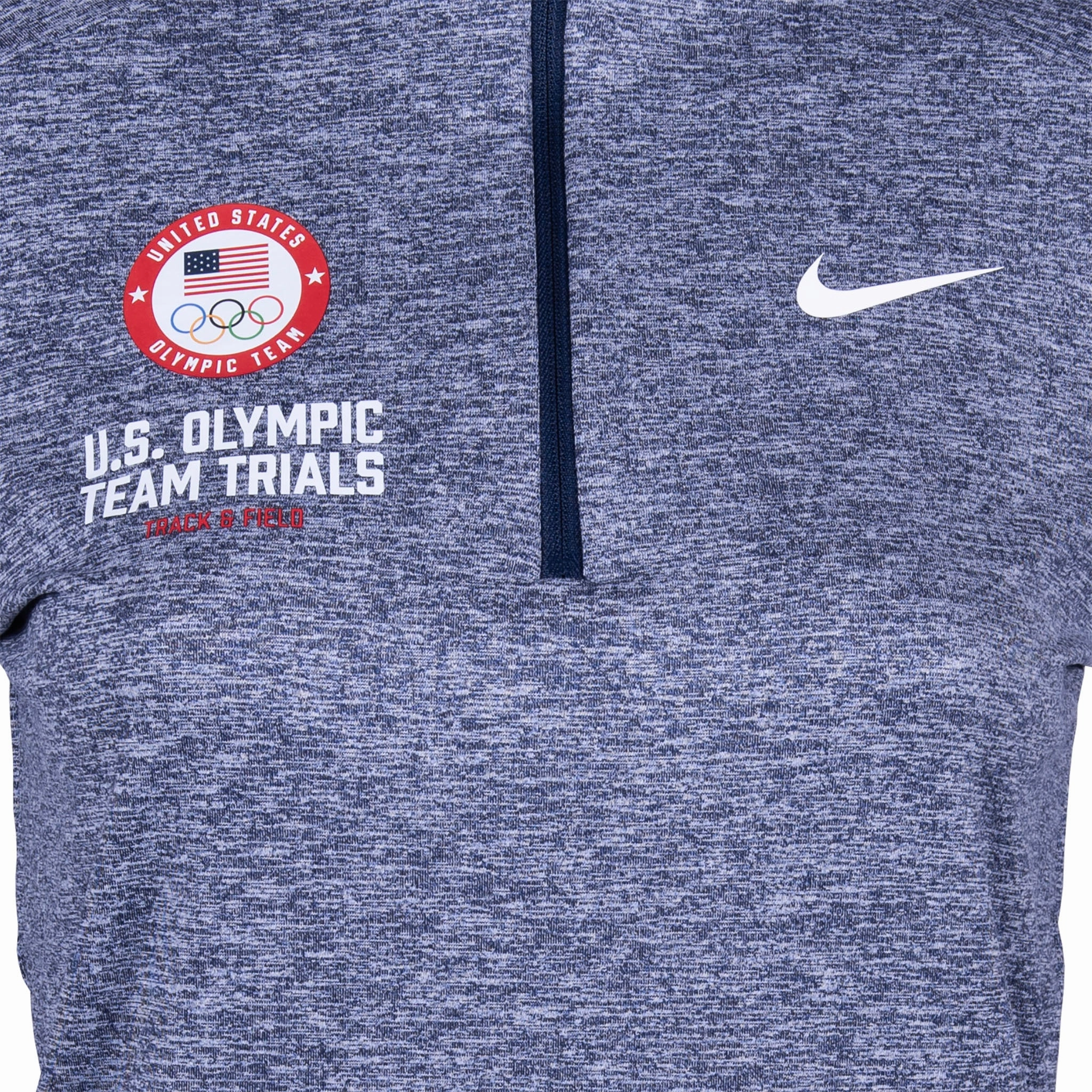 Nike USATF Women's 2024 U.S. Olympic Team Trials Element Half-Zip AntiStaticInnerLining Active Design