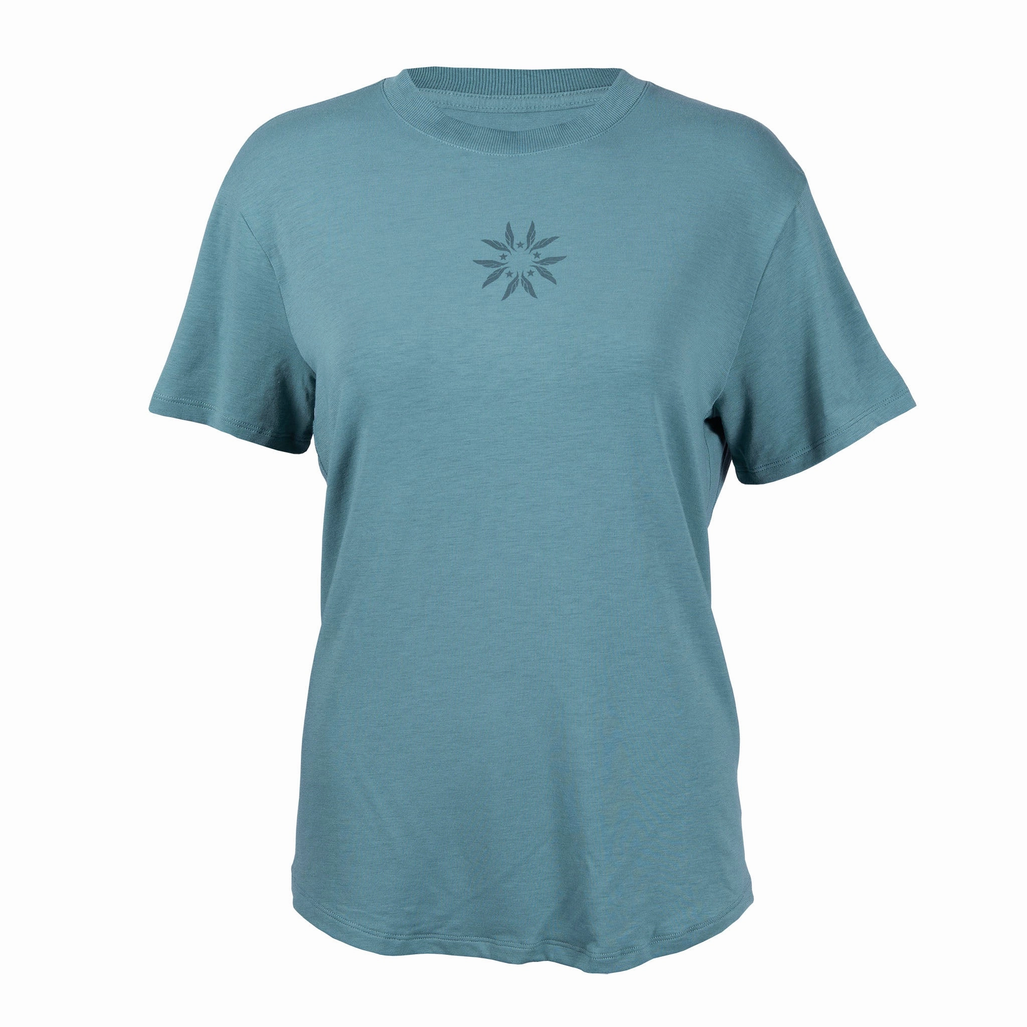 Nike USATF Women's Dri-FIT Relaxed Top EcoFriendly Dye Process ContrastTipping