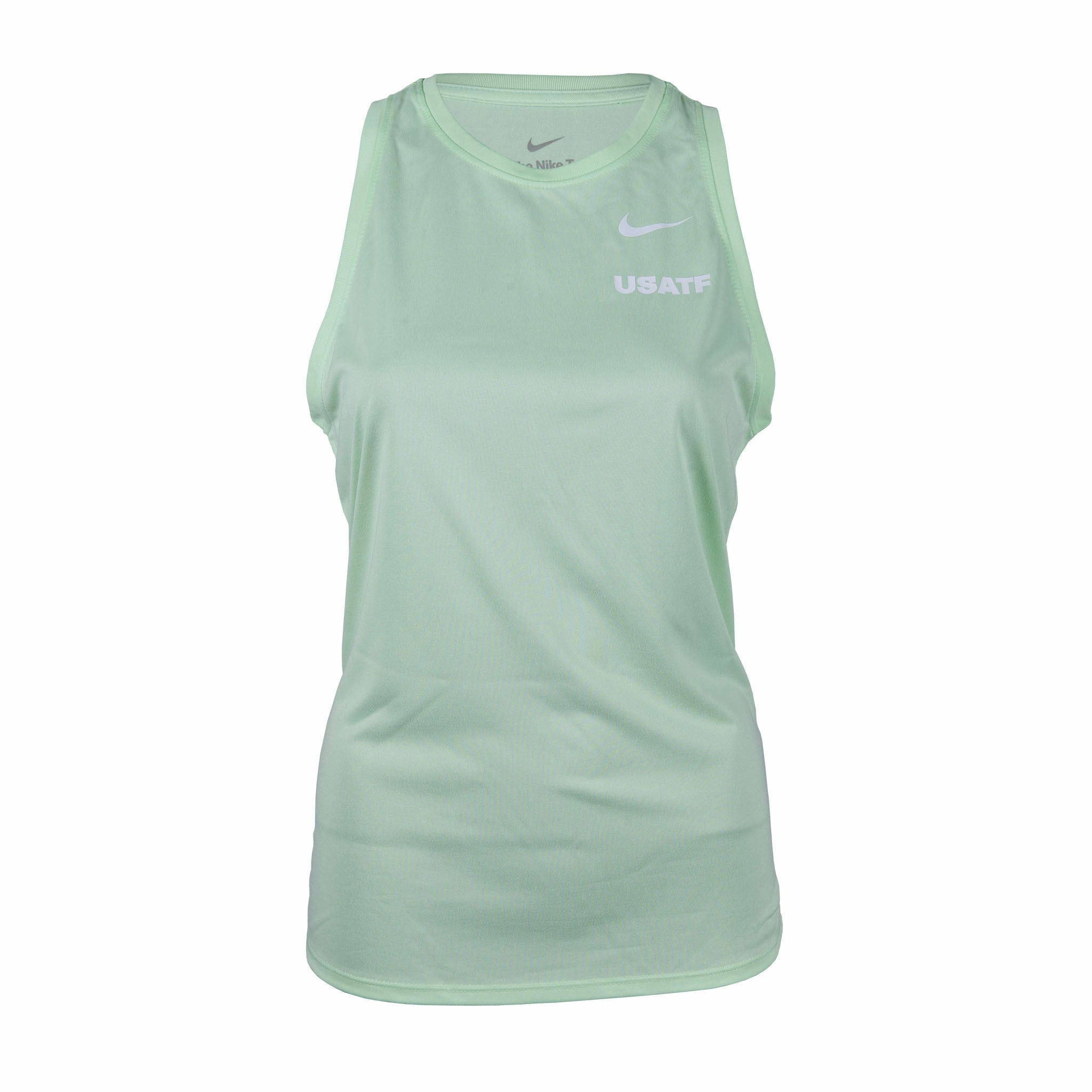 Nike USATF Women's Dri-FIT Training Tank Noise Reducing Fabric Treatment Buttery Soft Feel