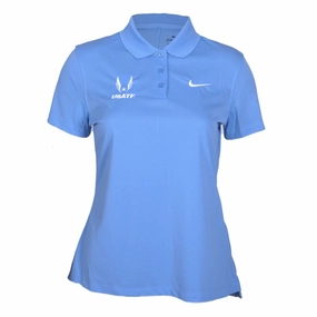NonToxicCoating Reflective Trims Nike USATF Women's Dri-FIT Victory Polo