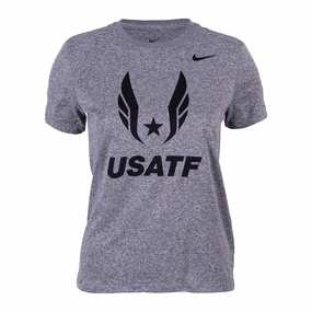 WrinkleResistant Fabric Flexible Knit Fabric Nike USATF Women's Federation Legend Tee