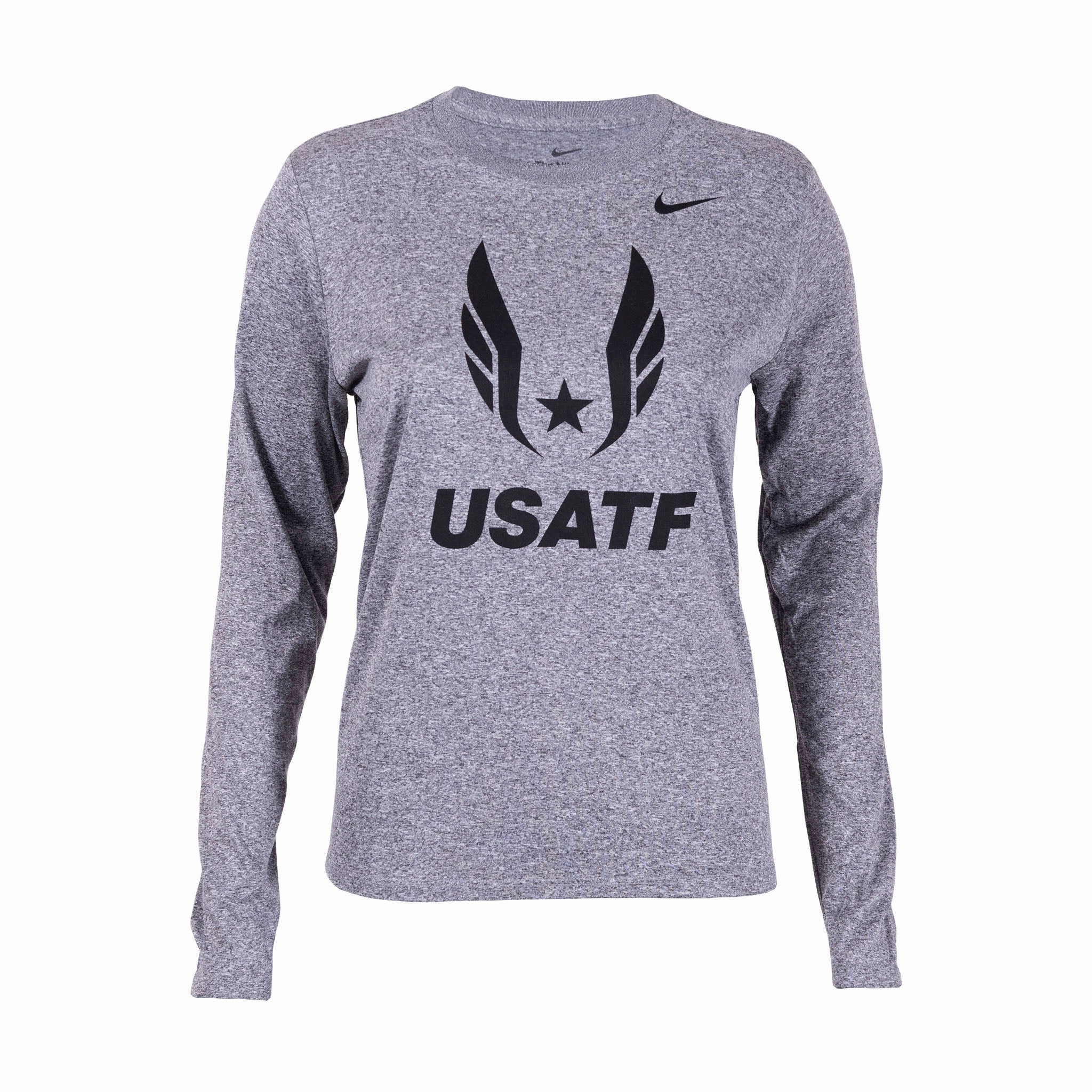 Relaxed Silhouette Nike USATF Women's Legend Long Sleeve Tee