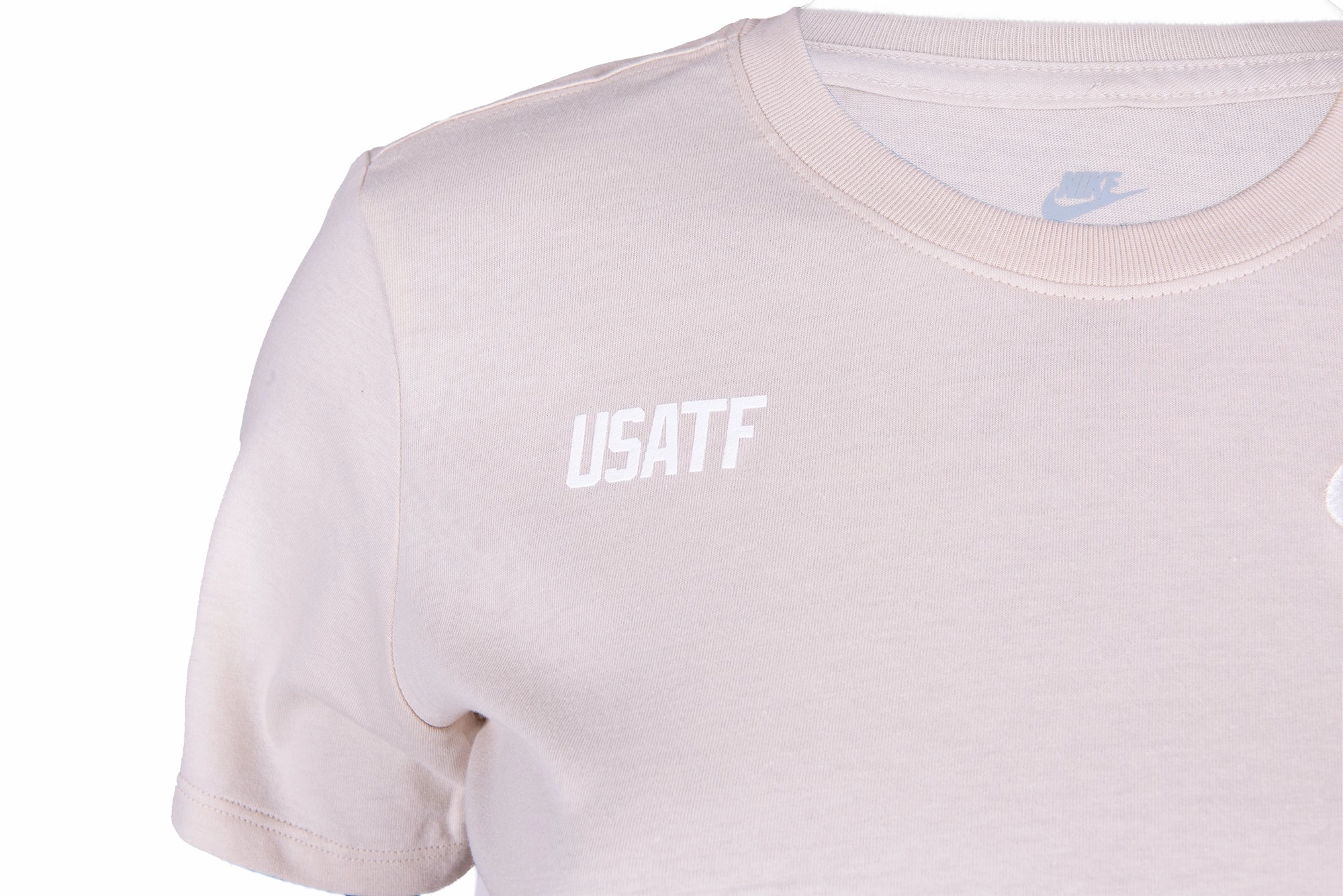 Nike USATF Women's Sportswear Club Essentials Top Natural Fiber Blend