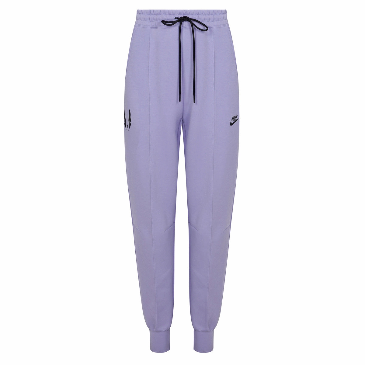 Flexible Knee Panels Nike USATF Women's Tech Fleece Mid-Rise Joggers