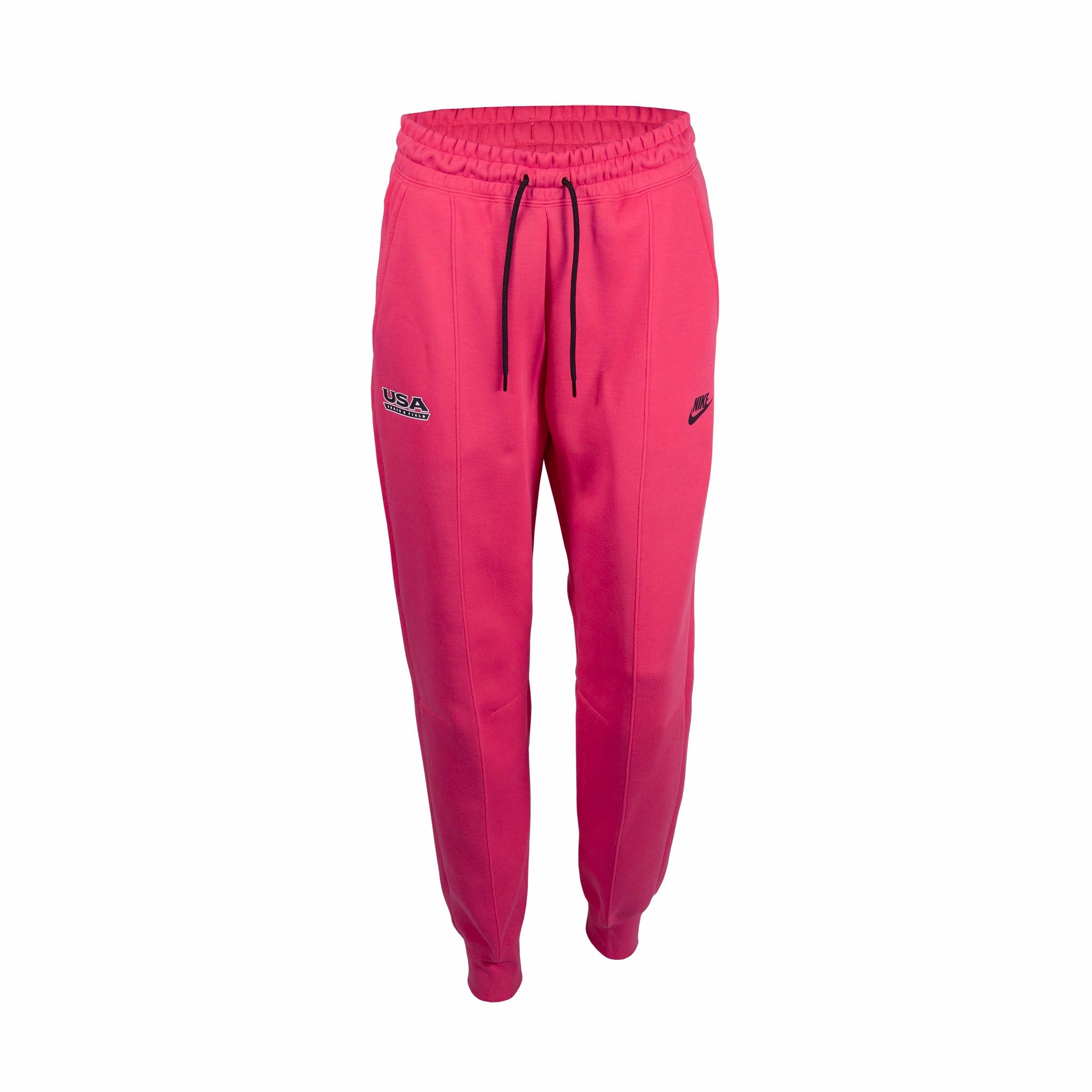 WrinkleFreeFinish Layered Wear Nike USATF Women's Tech Fleece Mid-Rise Joggers