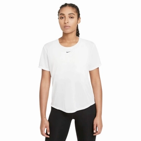 Nike Women's Dri-FIT One Tee White / Black Soft Inner Lining