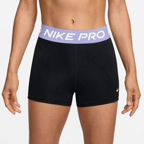 Seamless Edge Design Temperature Regulating Material Nike Women's Pro 3" Shorts