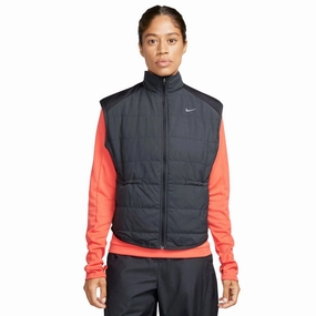 Hidden pockets Charm Core Nike Women's Therma-FIT Swift Running Gilet Black