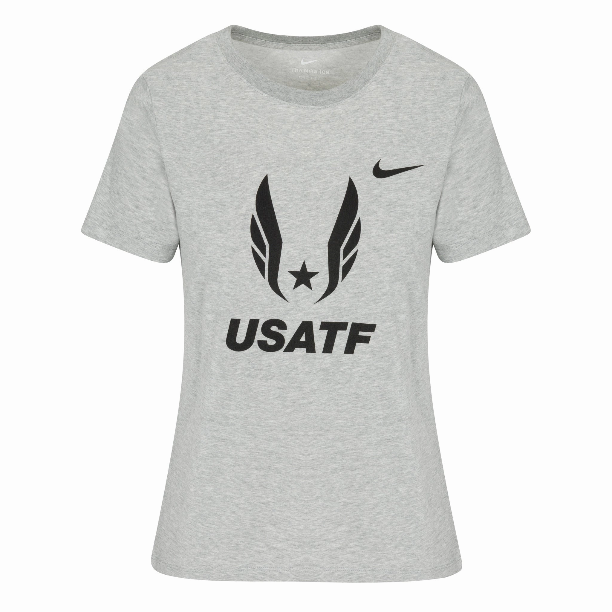 Nike Women's USATF Federation Logo Tee AthleisureCompatible HypoallergenicMaterial